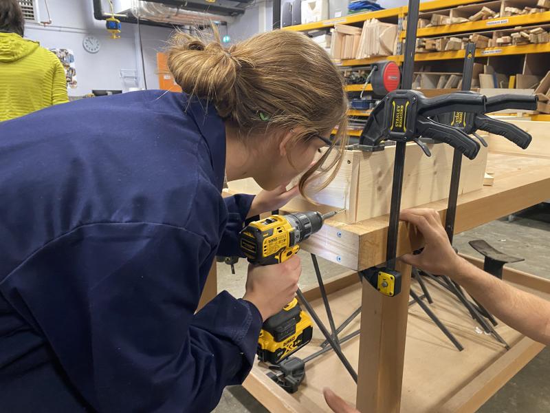 Atelier construction d'une jardinière 3