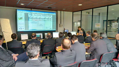 Visite de PREDIS par le CODIS Rhône Alpes Bourgogne le 8 novembre 2012