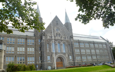 facade batiment NTNU - Trondheim